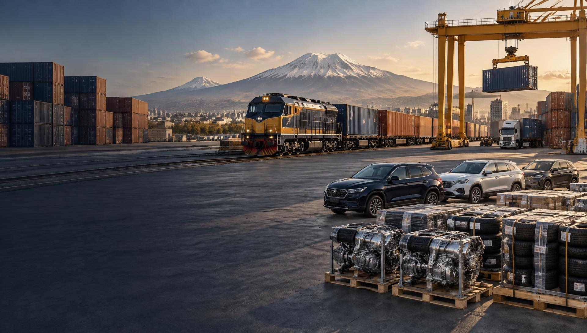International logistics connecting China and Armenia