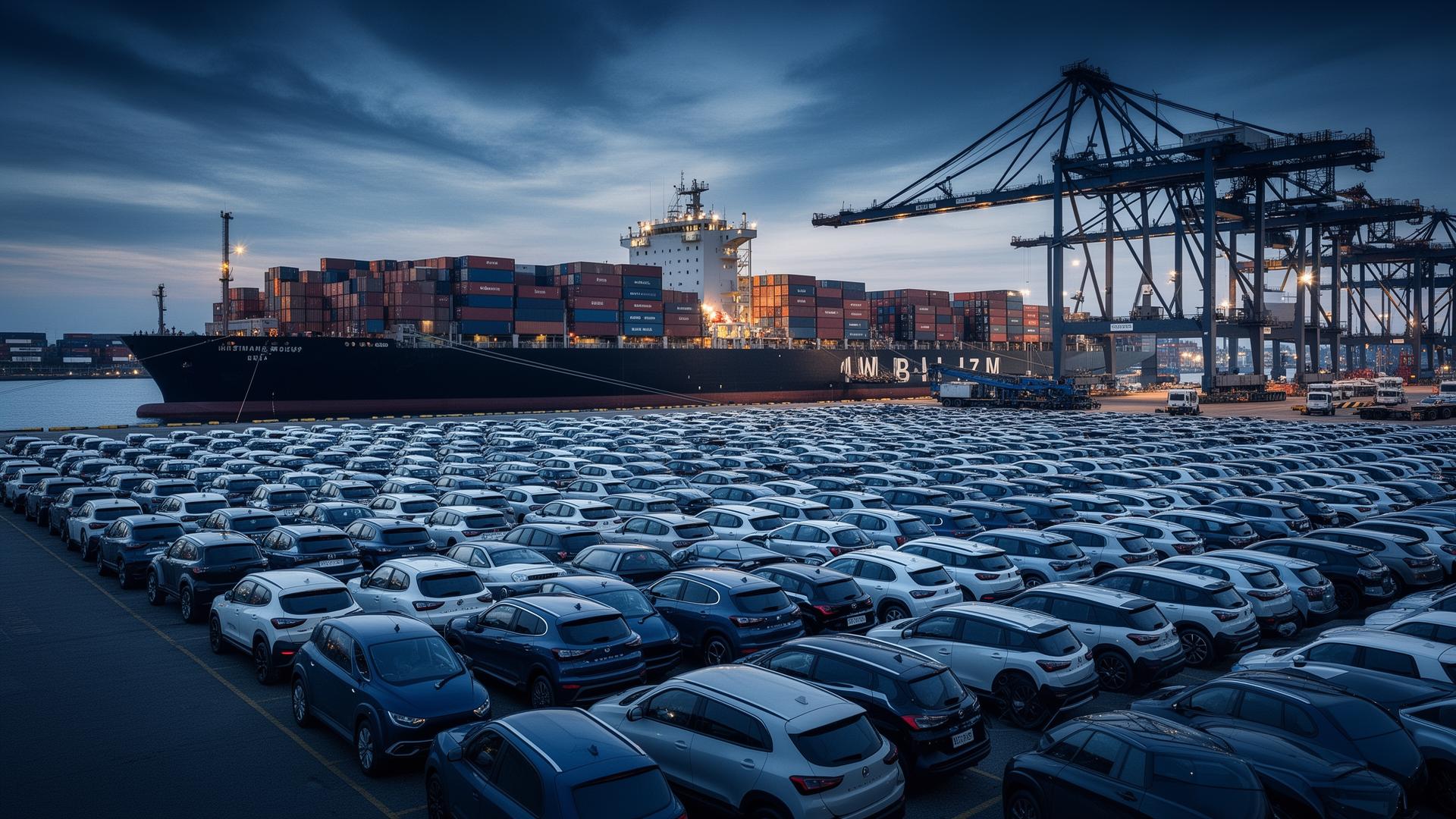 Vehicle export fleet